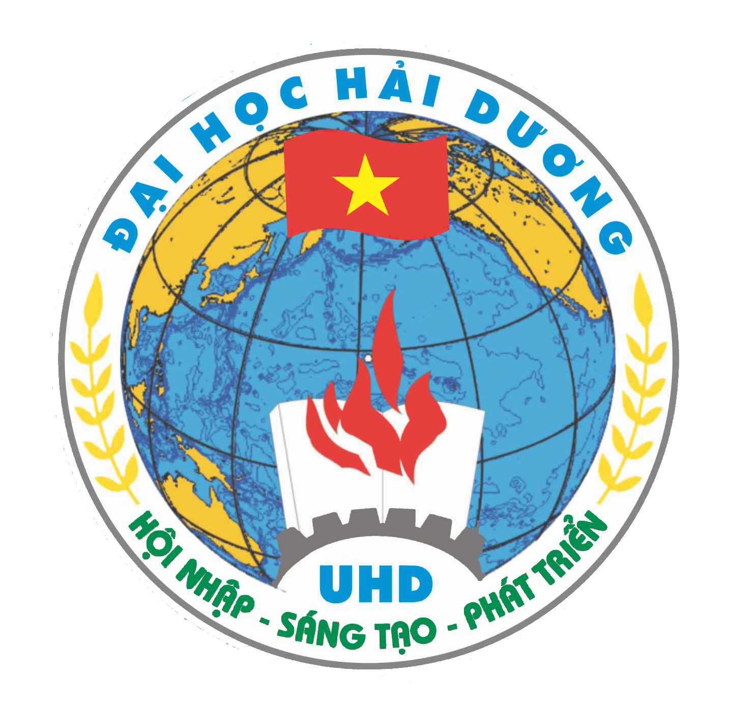 Logo Đại học Hải Dương